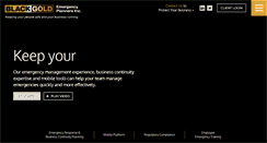 Desktop Screenshot of blackgolderp.com